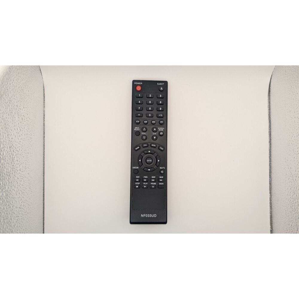 Emerson and Sylvania NF033UD TV Remote